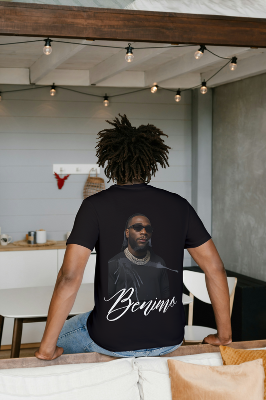 חולצת טי שרט אוברסייז Burnaboy